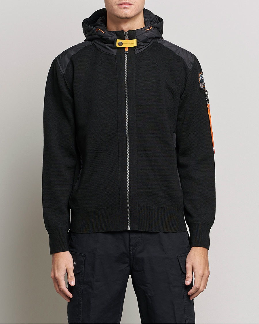 Herre |  | Parajumpers | Dominic Merino Hybrid Jacket Black