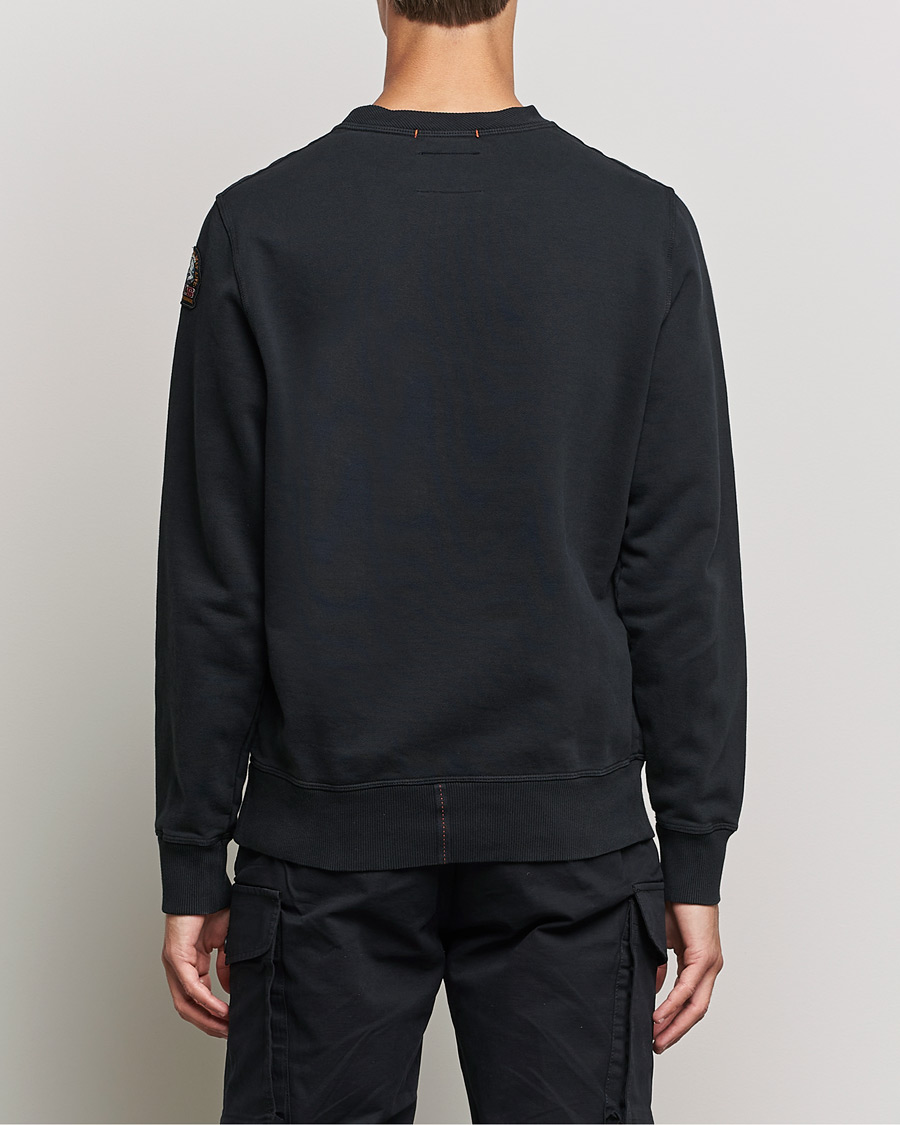 Herre | Gensere | Parajumpers | Basic Cotton Fleece Sweatshirt Black