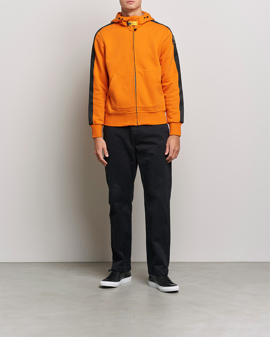 Herre | Gensere | Parajumpers | Aldrin Full-Zip Hoodie Marigold