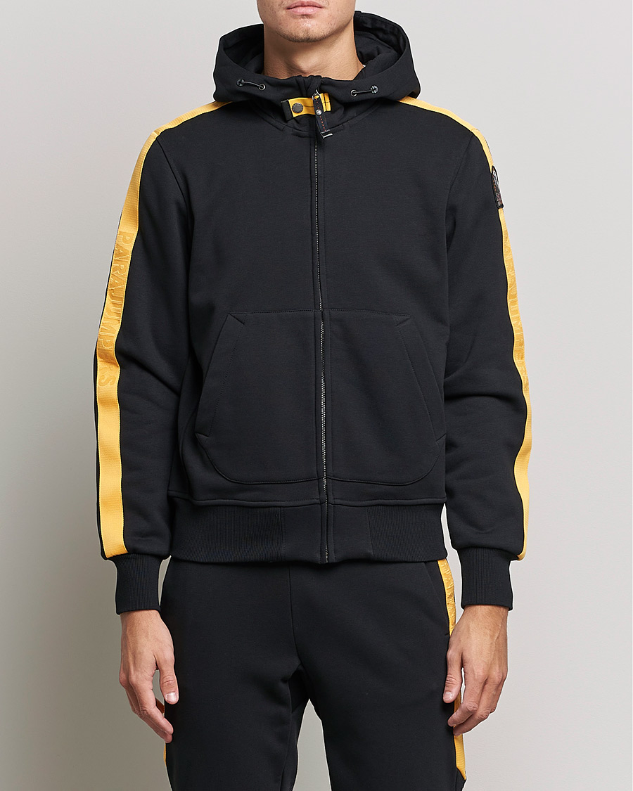 Herre | Gensere | Parajumpers | Aldrin Full-Zip Hoodie Black