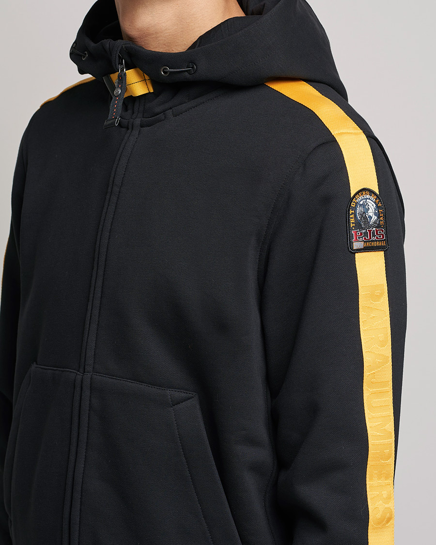 Herre | Gensere | Parajumpers | Aldrin Full-Zip Hoodie Black