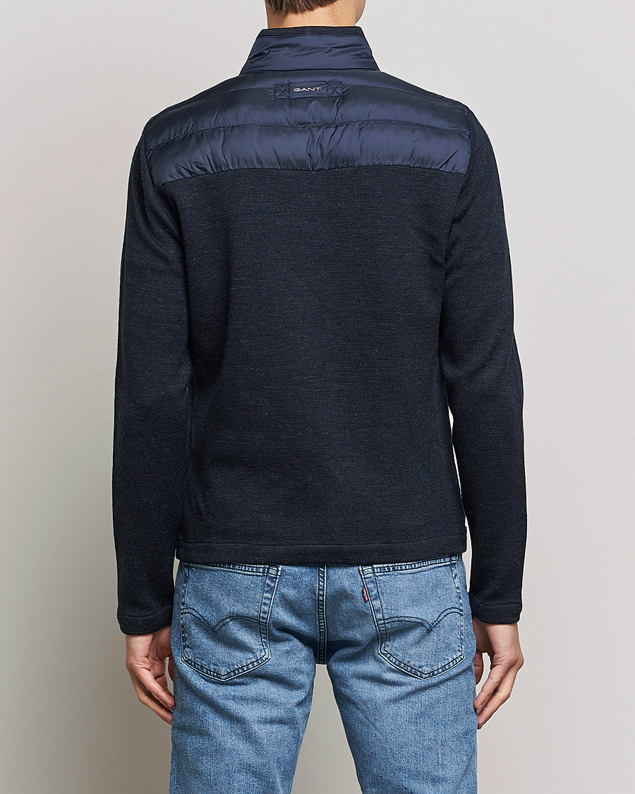 Herre | Jakker | GANT | Midex Media Light Padded Jacket Evening Blue