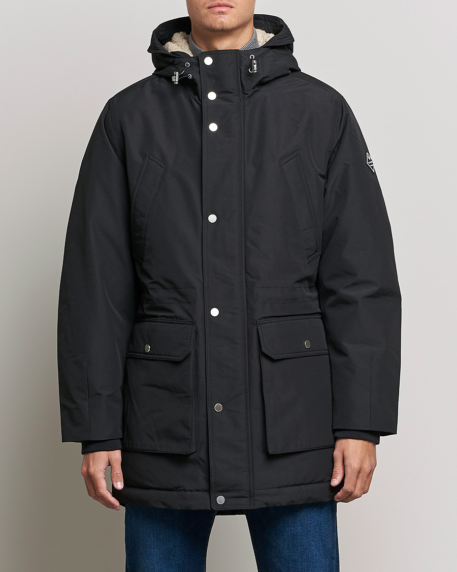 Herre | Jakker | GANT | The Everyday Parka Black