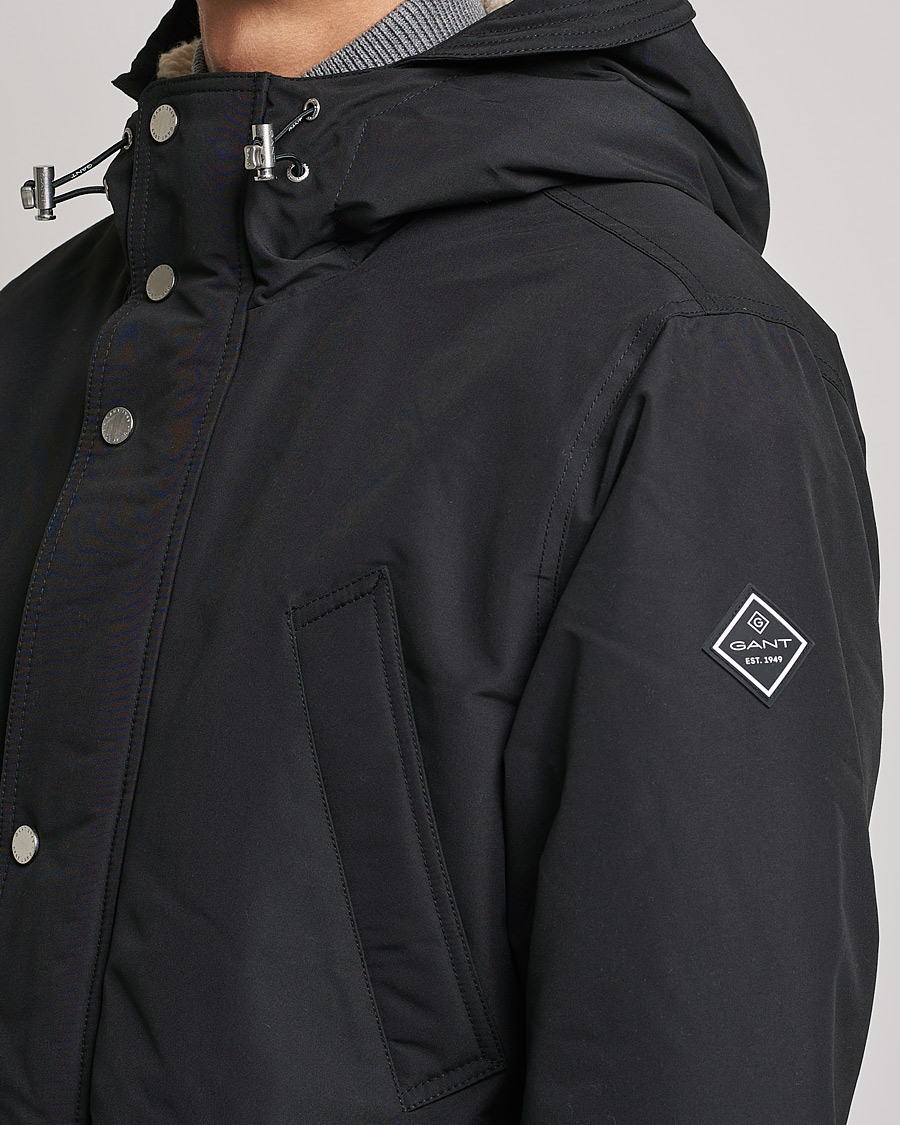 Herre | Jakker | GANT | The Everyday Parka Black