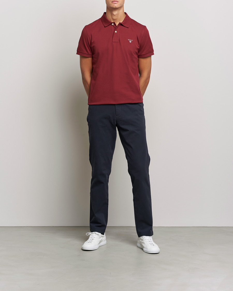 Herre |  | GANT | The Original Polo Plumped Red