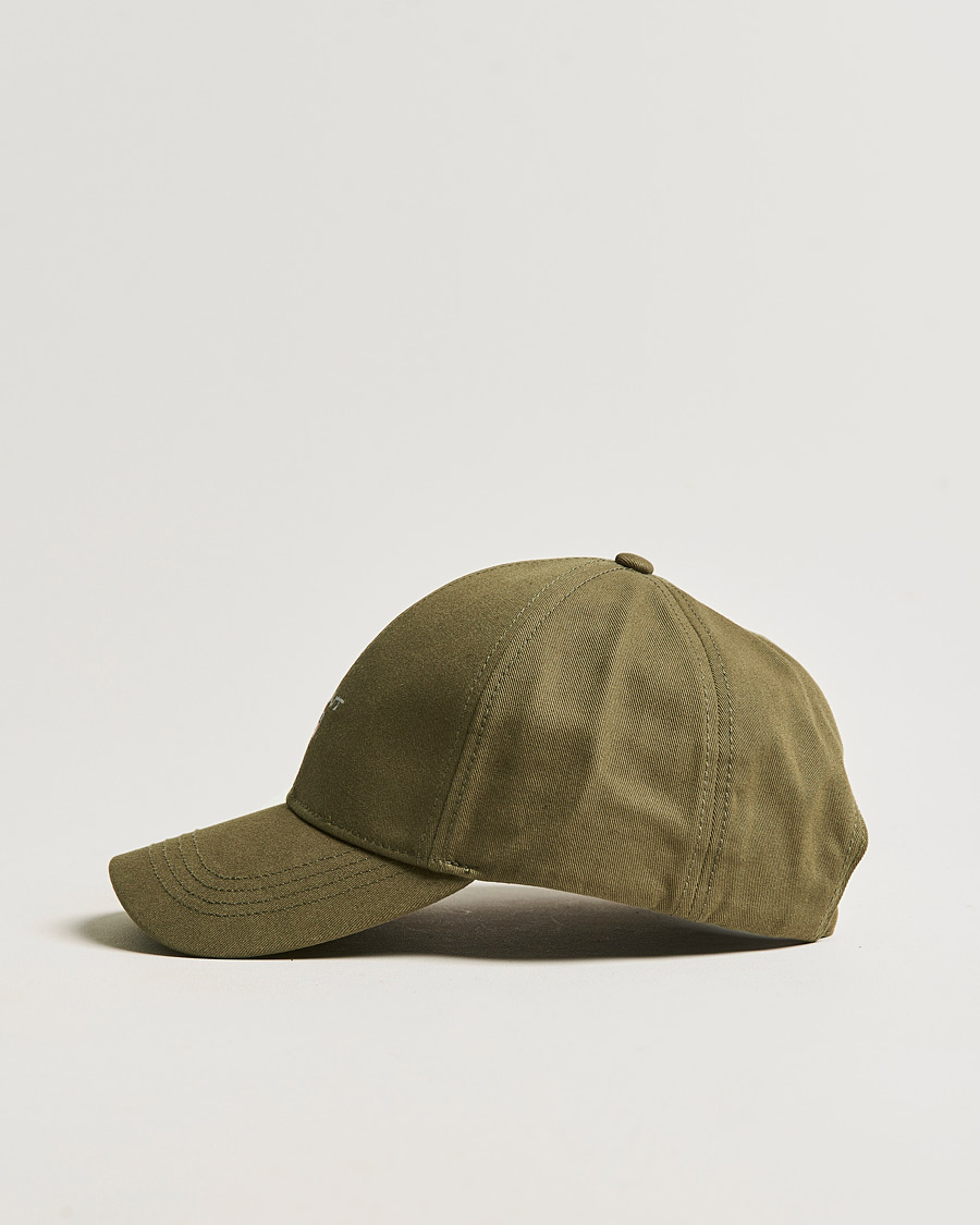 Herre | GANT Original Shield Cap Hunter Green | GANT | Original Shield Cap Hunter Green