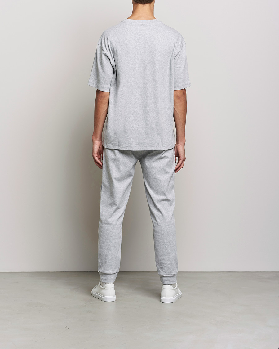 Herre | Pyjamaser & Badekåper | GANT | Premium Loungewear Set Light Grey Melange