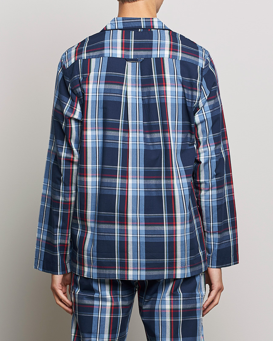 Herre | Pyjamaser og badekåper | GANT | Checked Pyjamas Set Classic Blue