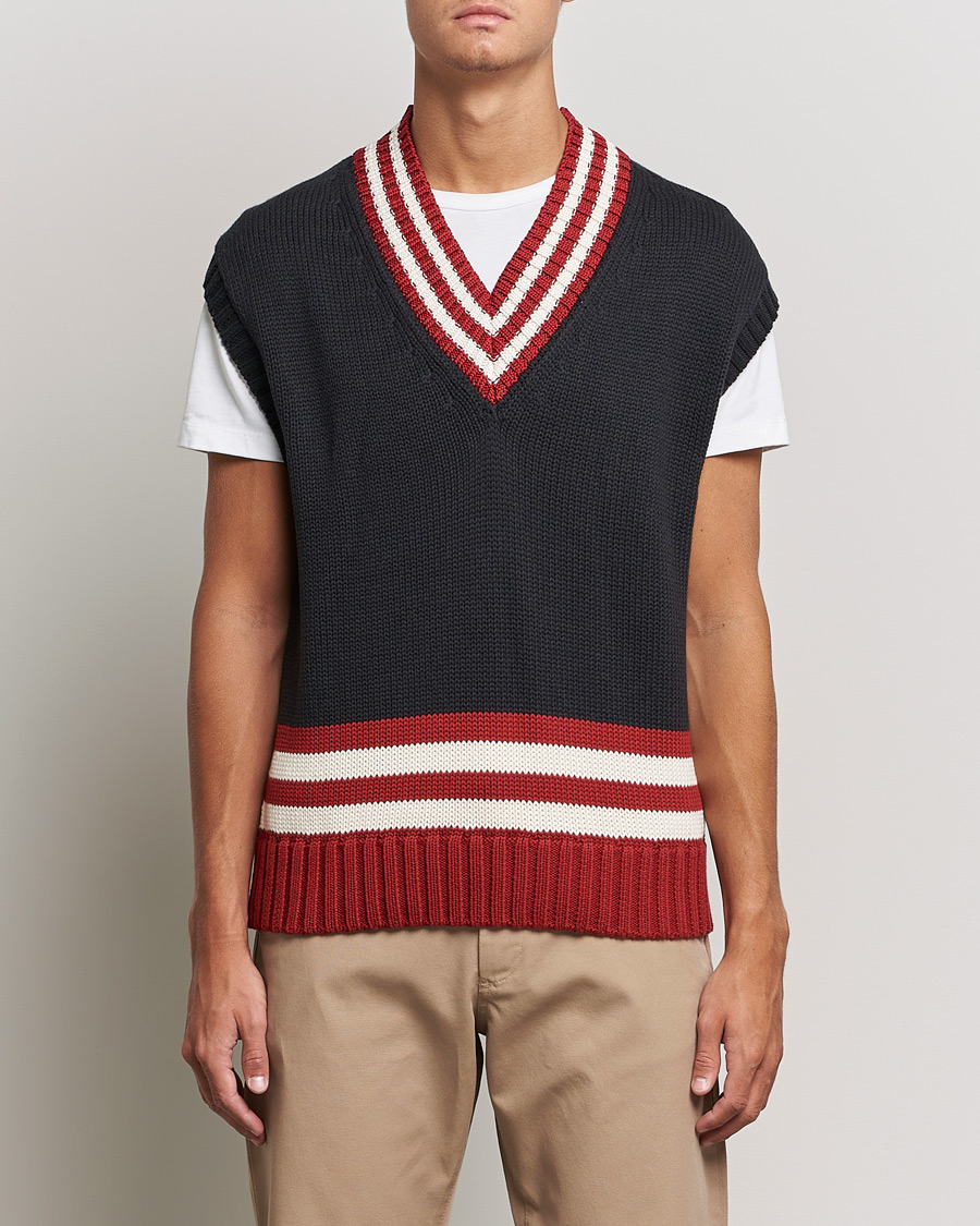 Herre | | GANT | Oversize Vest Autumn Sunset