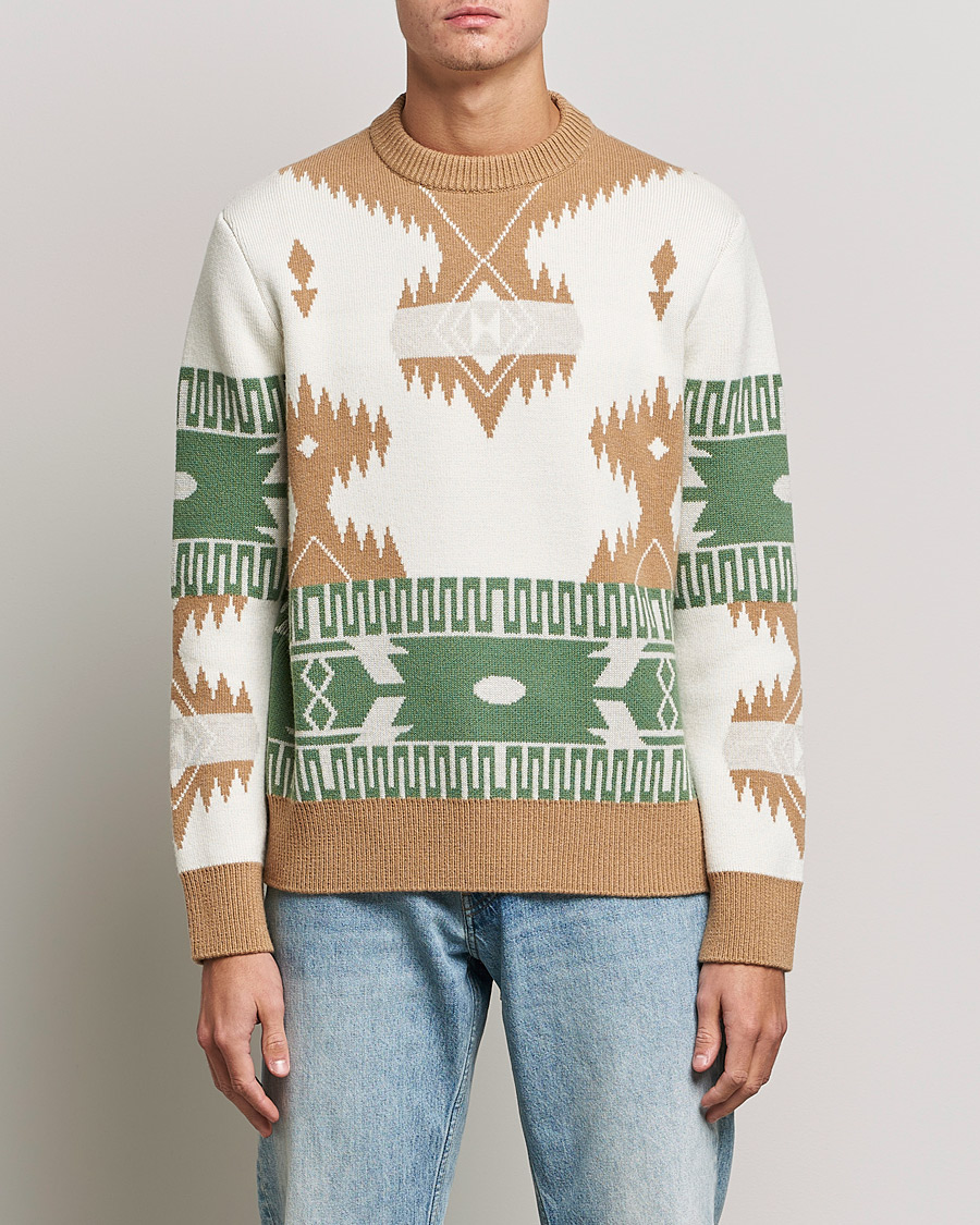 Herre |  | Alanui | Icon Jacquard Sweater Off White