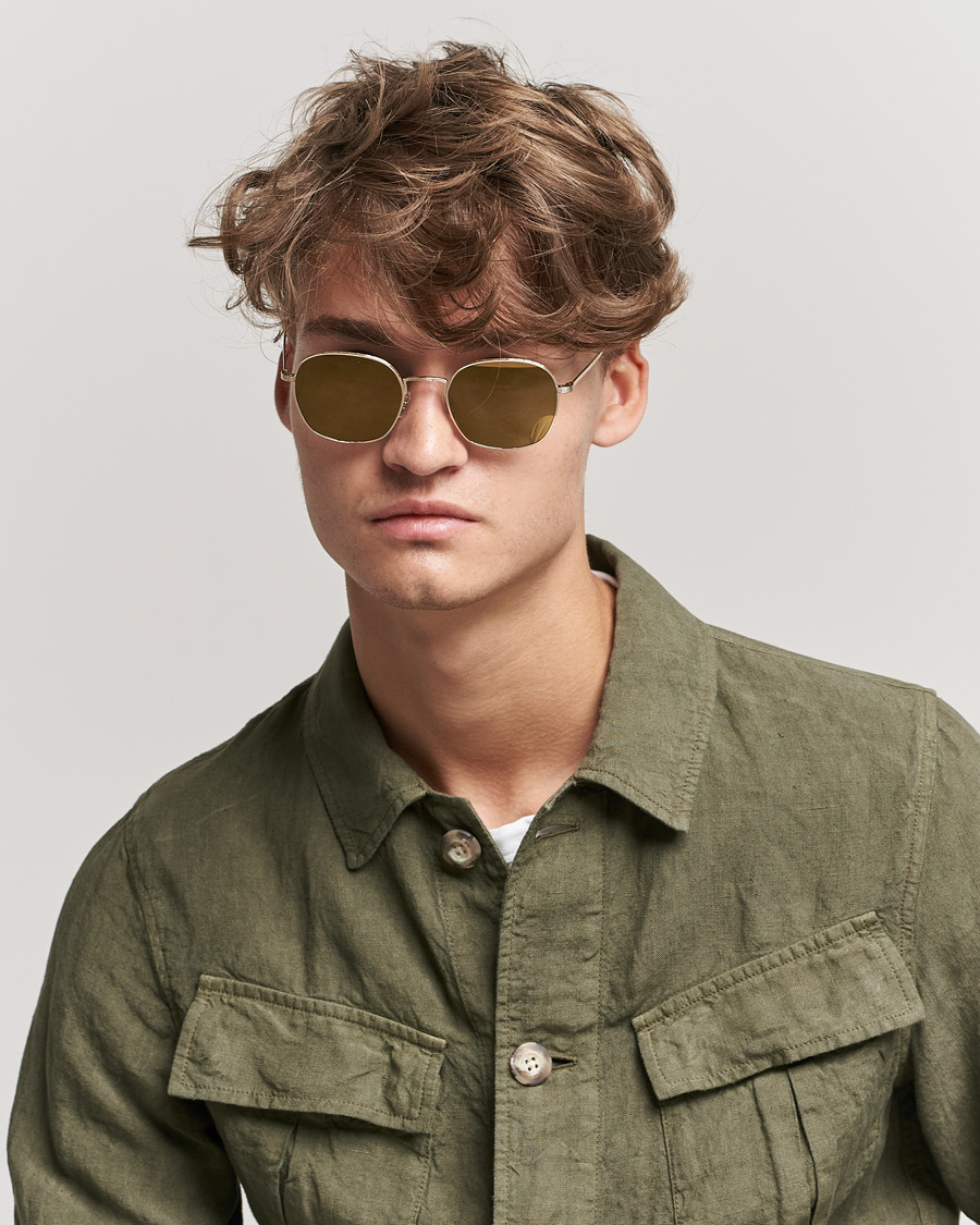 Herre | Oliver Peoples Ades Sunglasses Gold | Oliver Peoples | Ades Sunglasses Gold
