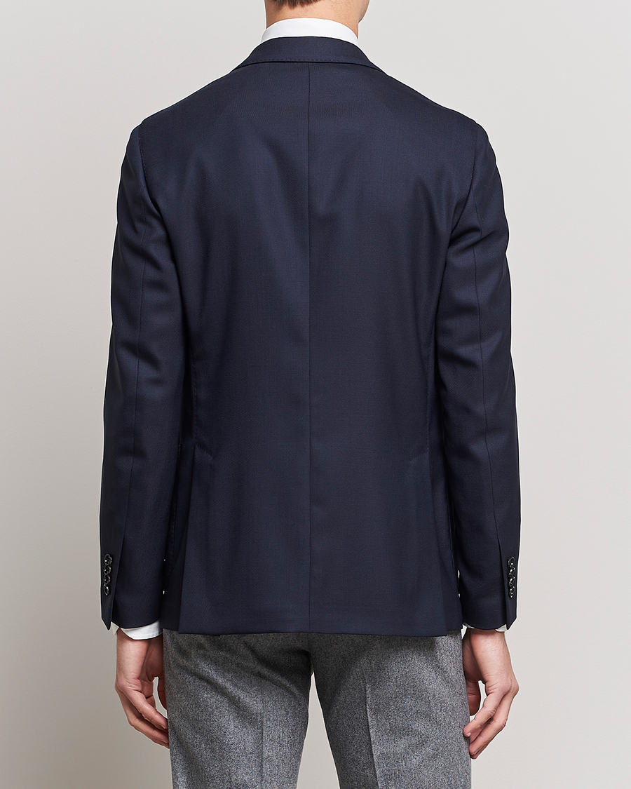 Herre | Dressjakker | Lardini | Patch Pocket Wool Blazer Navy
