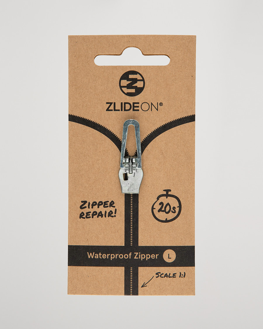 Herre | Pleie av plagg | ZlideOn | Waterproof Zipper Silver L