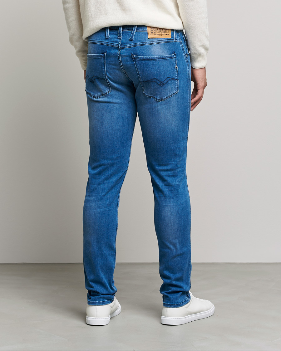Herre | Jeans | Replay | Anbass Powerstretch Jeans Medium Blue