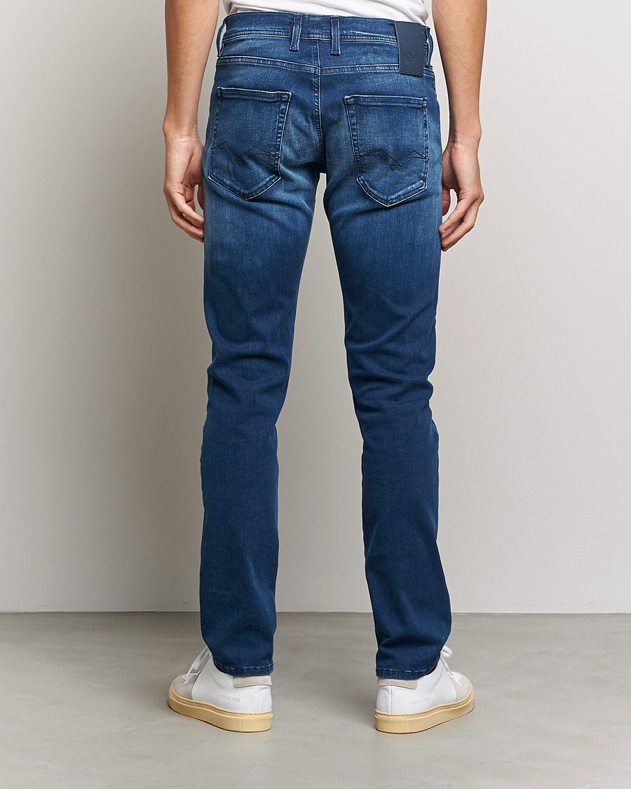 Herre | Jeans | Replay | Grover Hyperflex Jeans Medium Blue