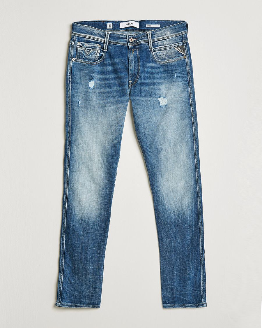 Herre | Jeans | Replay | Anbass 5 Years Wash Jeans Light Blue
