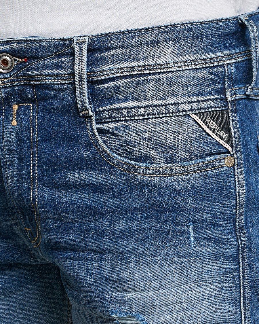 Herre | Jeans | Replay | Anbass 5 Years Wash Jeans Light Blue