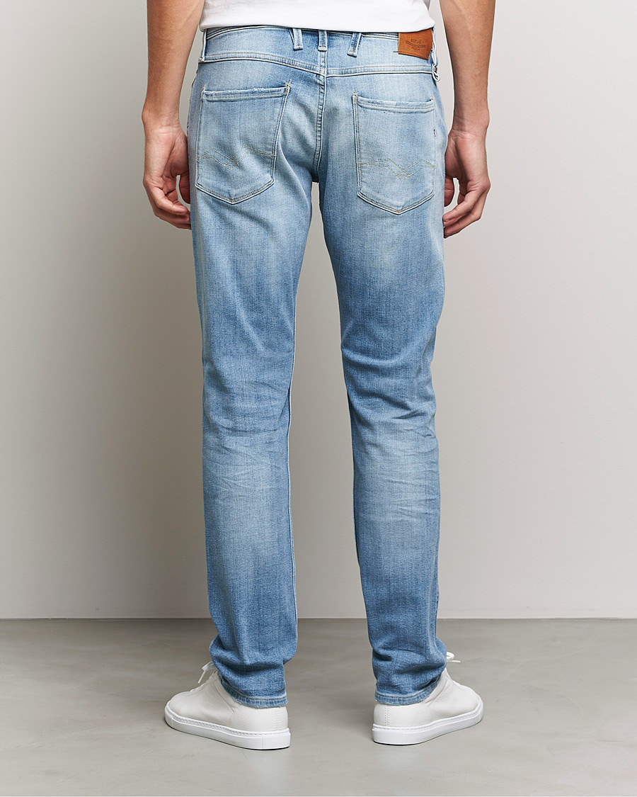 Herre | Jeans | Replay | Anbass 10 Years Wash Jeans Light Blue