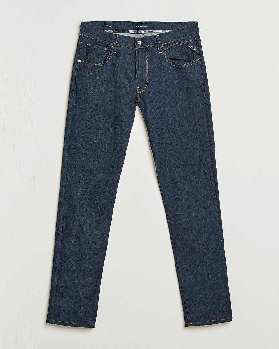 Herre | Jeans | Replay | Sartoriale Regular Fit Hyperflex Jeans Indigo Blue