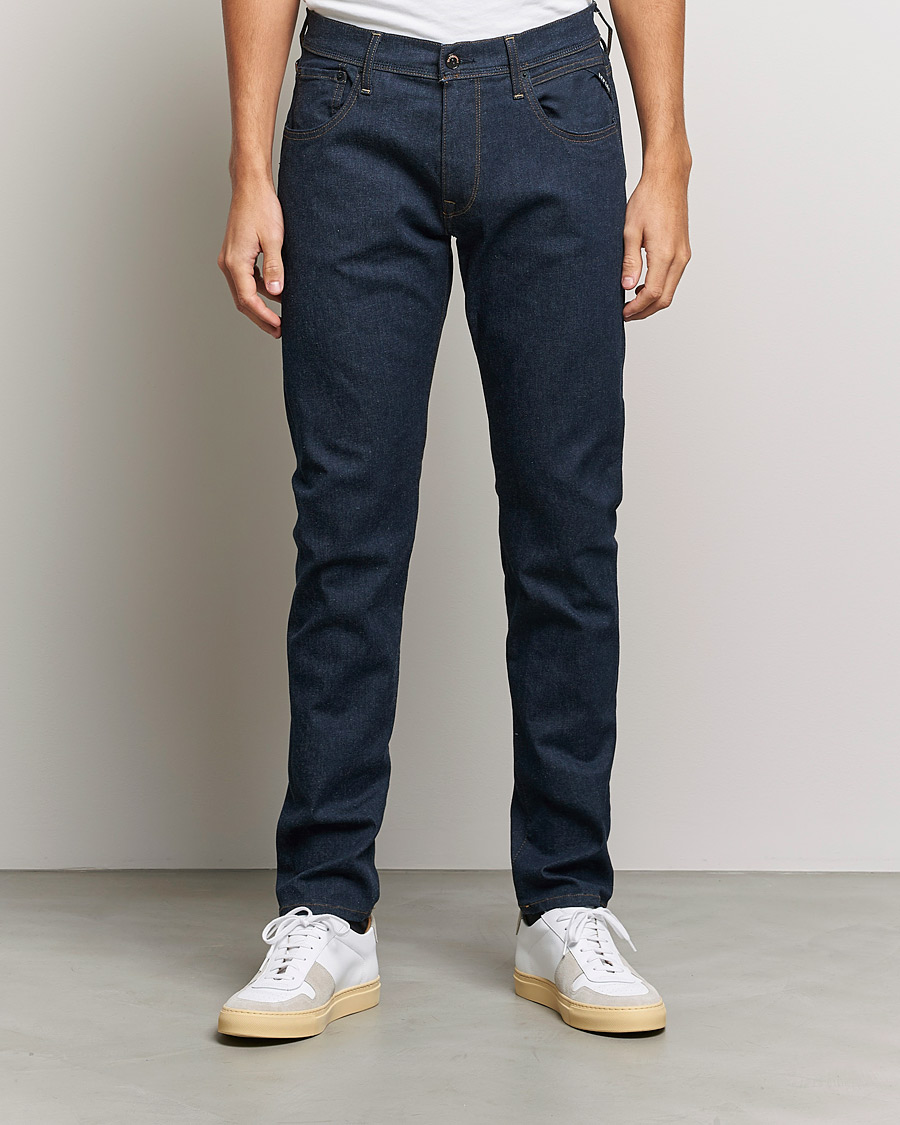 Herre | Jeans | Replay | Sartoriale Regular Fit Hyperflex Jeans Indigo Blue