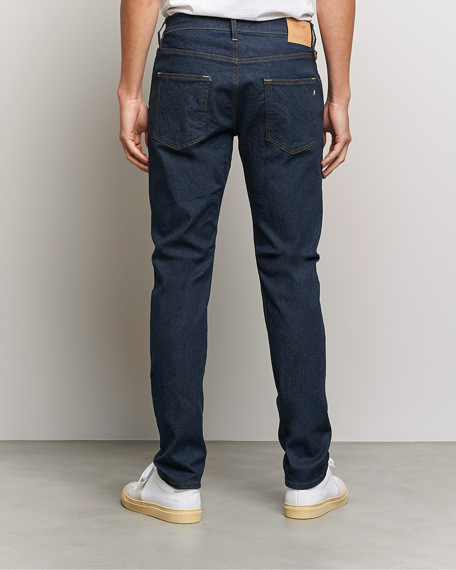 Herre | Jeans | Replay | Sartoriale Regular Fit Hyperflex Jeans Indigo Blue