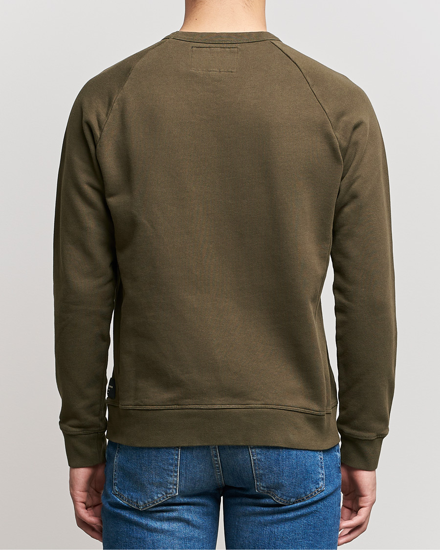 Herre | Gensere | Replay | Sartoriale Jersey Crew Neck Sweatshirt Military