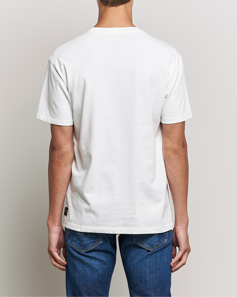 Herre | T-Shirts | Replay | Sartoriale Heavy Crew Neck T-Shirt Chalk White