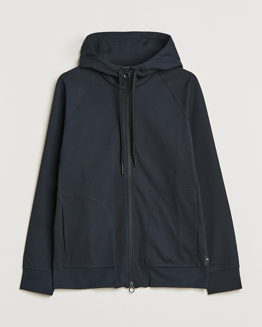 Herre | Gensere | Replay | Sartoriale Shiny Full Zip Hoodie Dark Blue