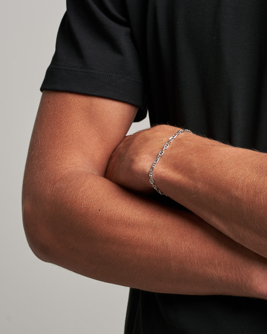 Herre | Contemporary Creators | Tom Wood | Cable Bracelet Silver