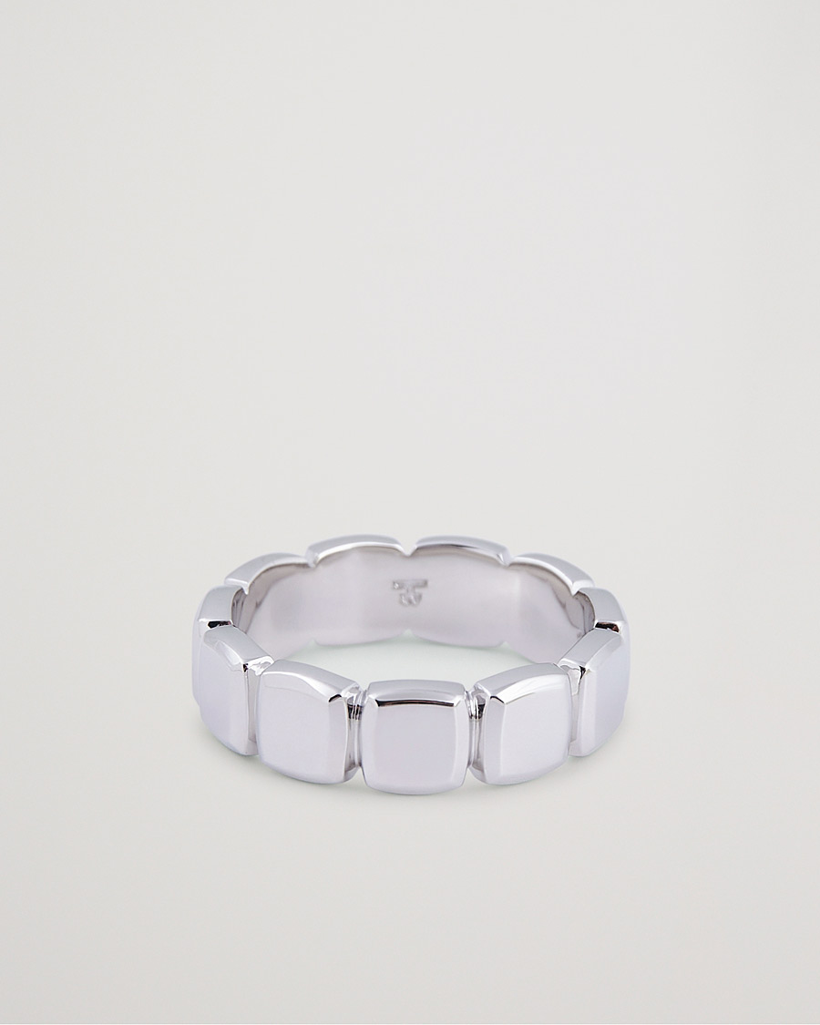 Herre | Tom Wood Cushion Band Ring Silver | Tom Wood | Cushion Band Ring Silver