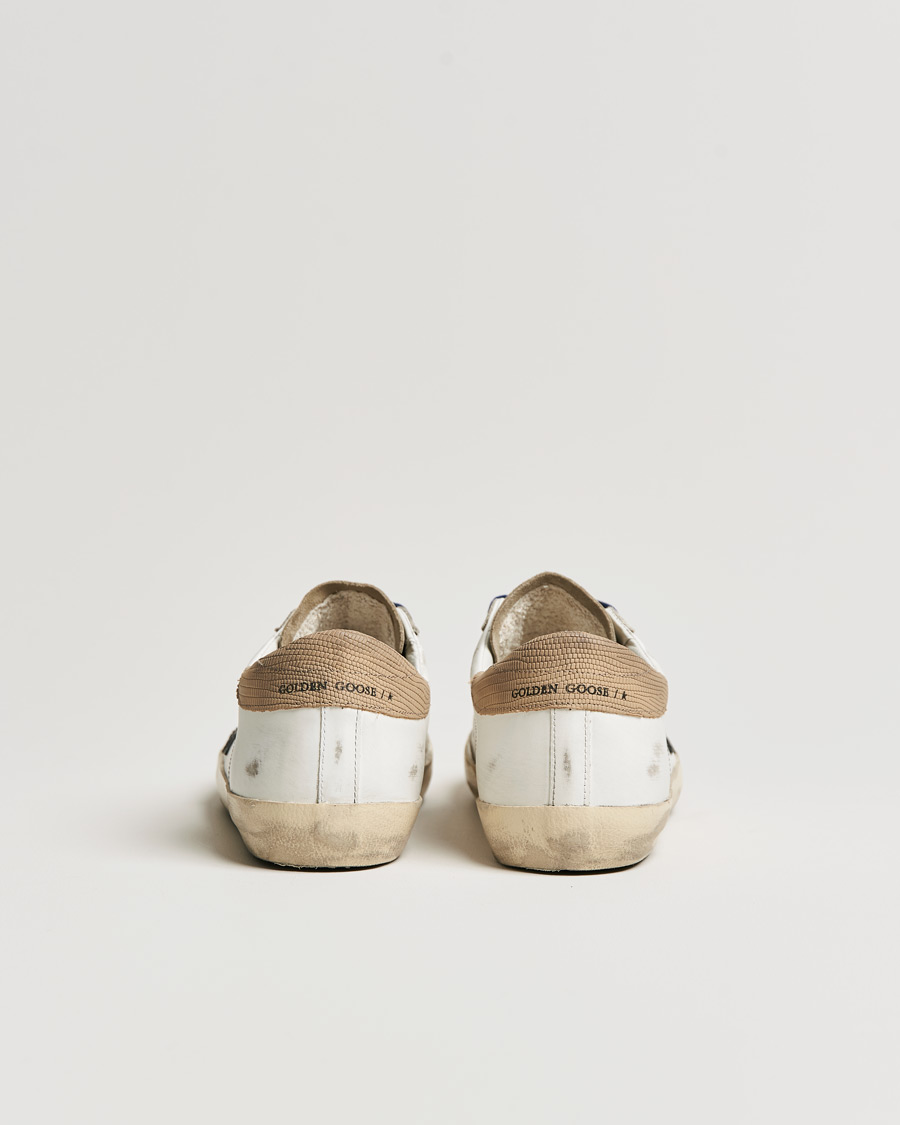 Herre | Golden Goose Deluxe Brand Super-Star Sneakers White/Black | Golden Goose | Deluxe Brand Super-Star Sneakers White/Black