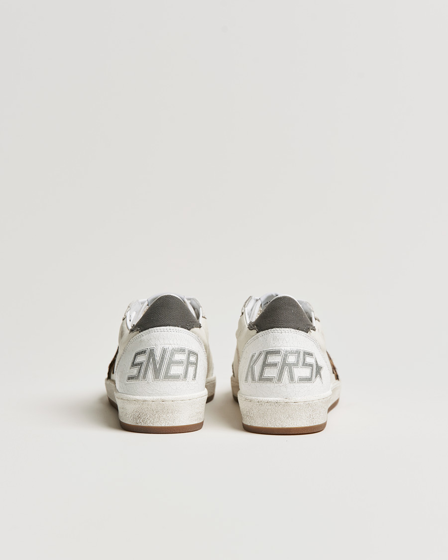 Herre | Golden Goose Deluxe Brand Ball Star Sneakers White/Leopard | Golden Goose | Deluxe Brand Ball Star Sneakers White/Leopard