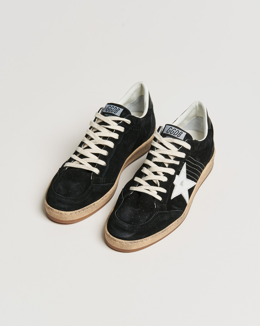 Herre |  | Golden Goose Deluxe Brand | Ball Star Sneakers Black/White