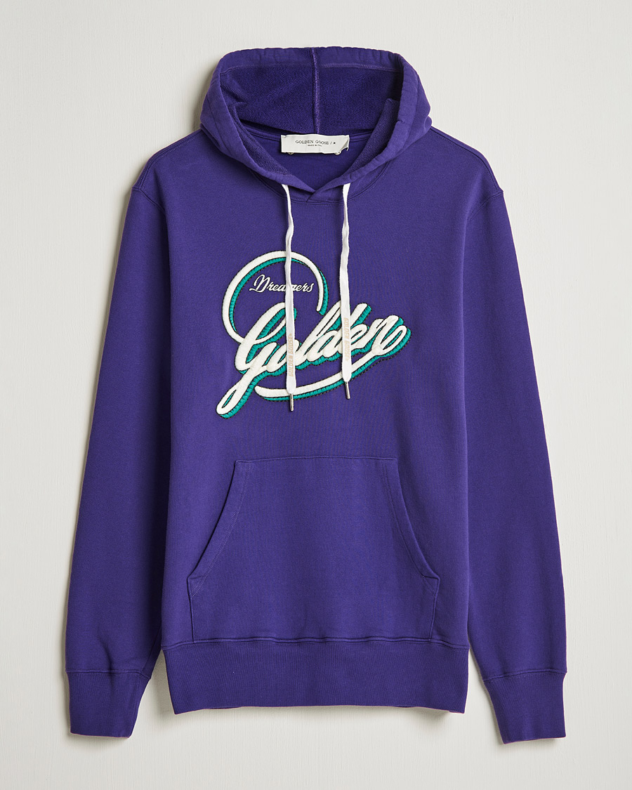 Herre | Gensere | Golden Goose | Deluxe Brand Journey Dreamers Hoodie Violet Indigo
