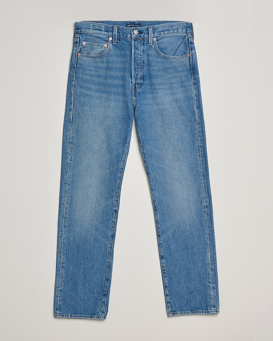 Herre |  | Levi's Made & Crafted | 501 Original Fit Stretch Jeans Mendicio Indigo