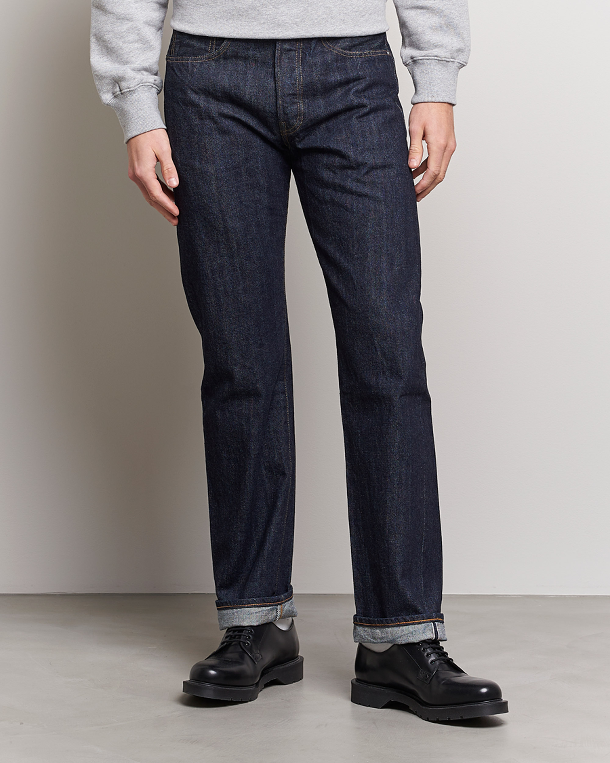 Herre | Levi's | Levi's Vintage Clothing | 1947 Straight Slim Fit 501 Selvedge Jeans Fine Struttin