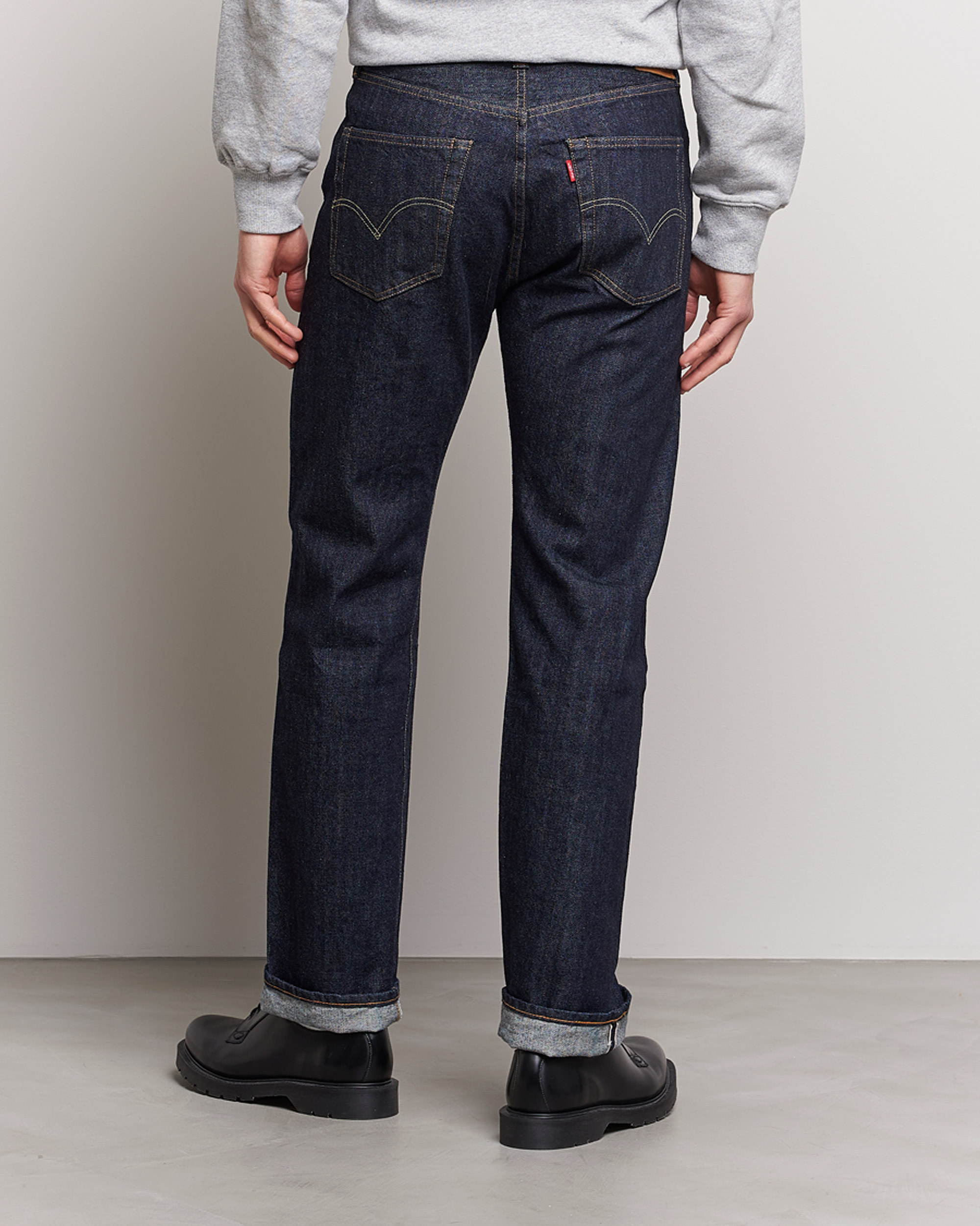 Herre | Jeans | Levi's Vintage Clothing | 1947 Straight Slim Fit 501 Selvedge Jeans Fine Struttin