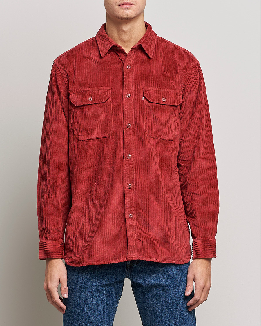 Herre | An overshirt occasion | Levi's | Jackson Worker Shirt Brick Red