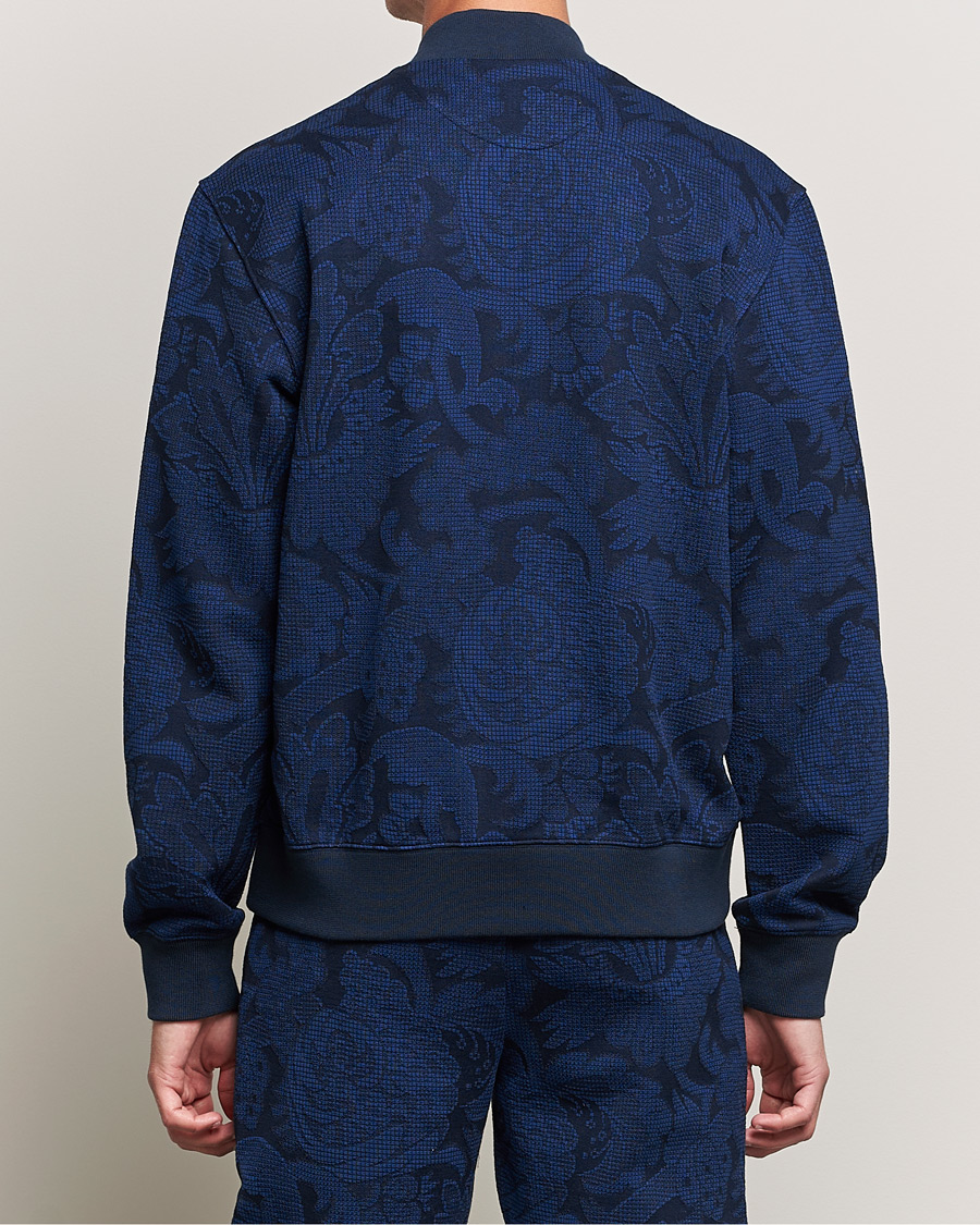 Herre | Gensere | Etro | Printed Bomber Sweat Navy