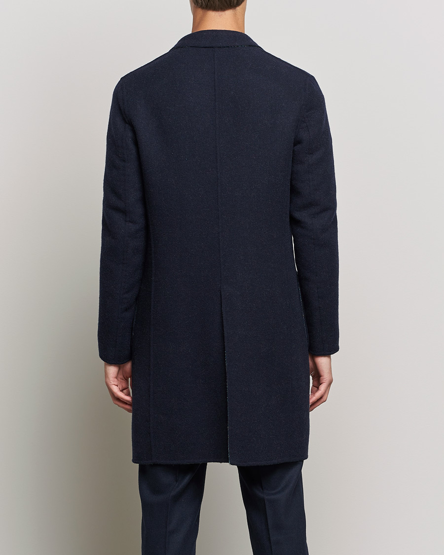Herre | Jakker | Etro | Deconstructed Reversible Coat Navy