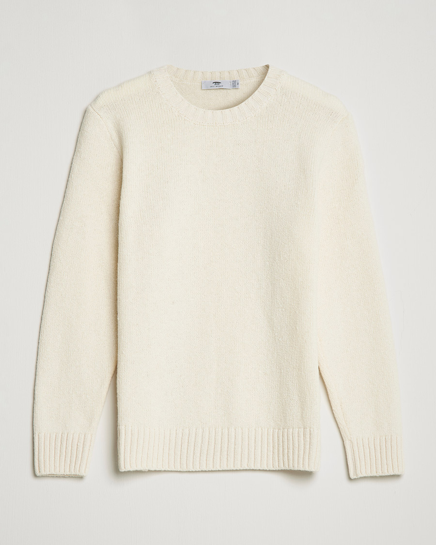 Herre |  | Inis Meáin | Wool/Cashmere Crew Neck White