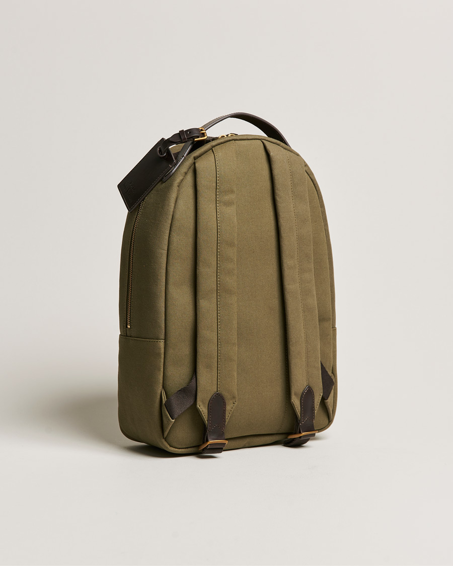 Herre | Polo Ralph Lauren Canvas Backpack Defender Green | Polo Ralph Lauren | Canvas Backpack Defender Green