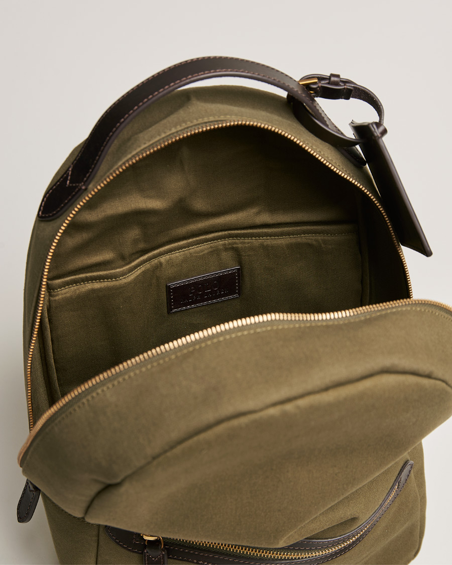 Herre | Polo Ralph Lauren Canvas Backpack Defender Green | Polo Ralph Lauren | Canvas Backpack Defender Green