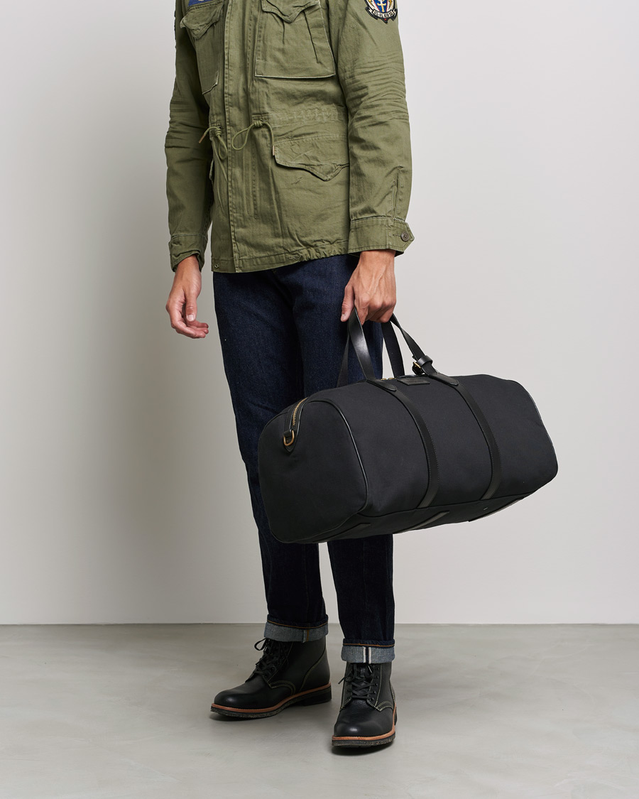 Herre | Weekendbager | Polo Ralph Lauren | Canvas/Leather Dufflebag Black