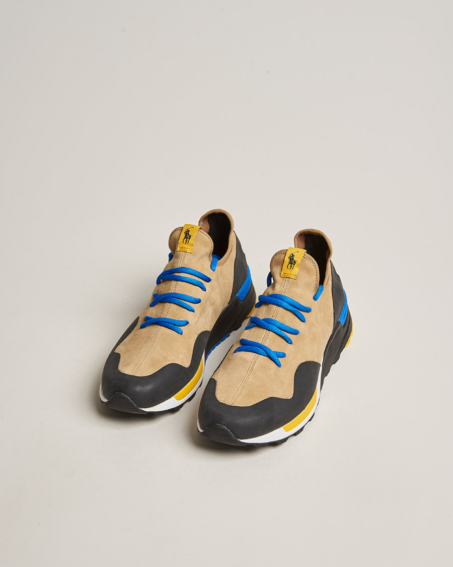 Herre |  | Polo Ralph Lauren | Trackstr 200 II Sneaker Sand Multi