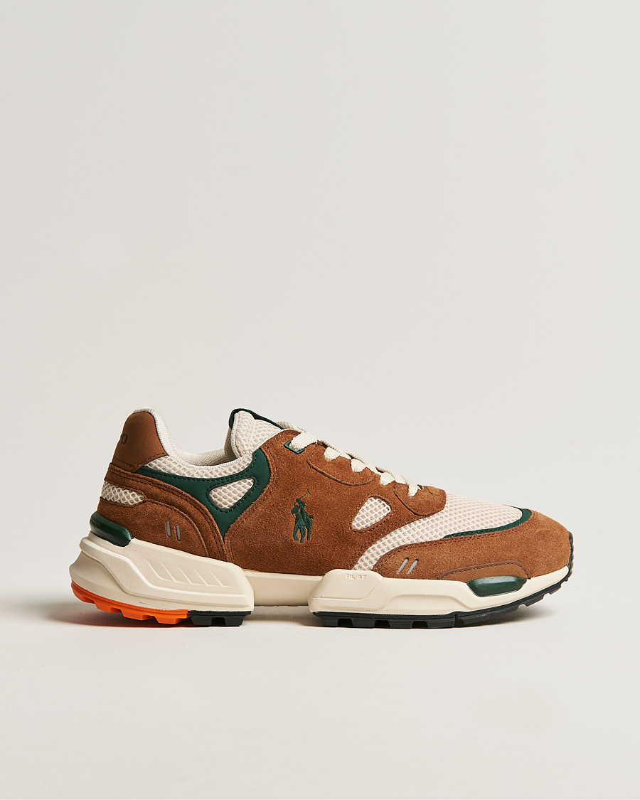 Herre | Polo Ralph Lauren Jogger Running Sneaker Teak | Polo Ralph Lauren | Jogger Running Sneaker Teak