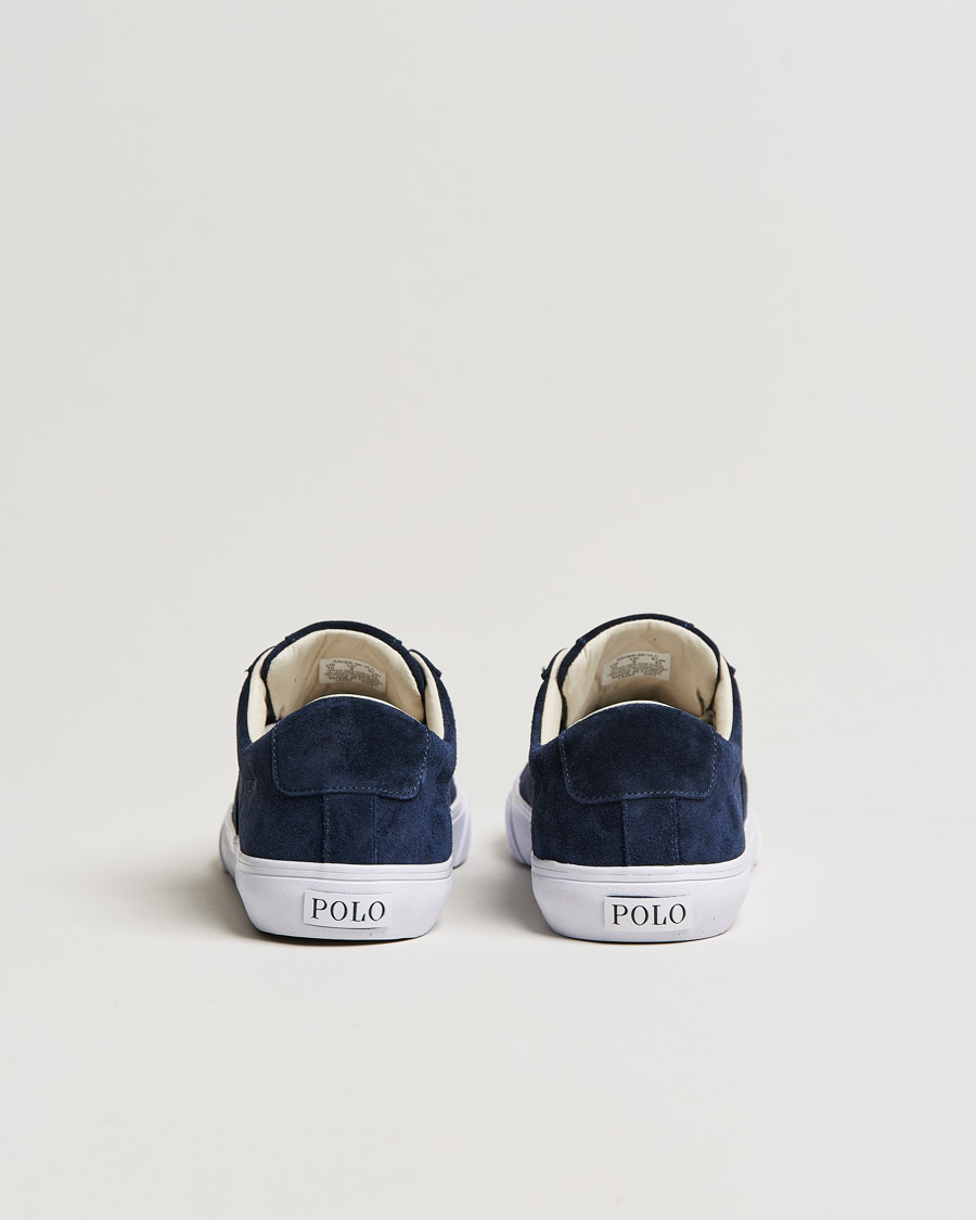 Herre | Polo Ralph Lauren Sayer Suede Sneaker Hunter Navy | Polo Ralph Lauren | Sayer Suede Sneaker Hunter Navy