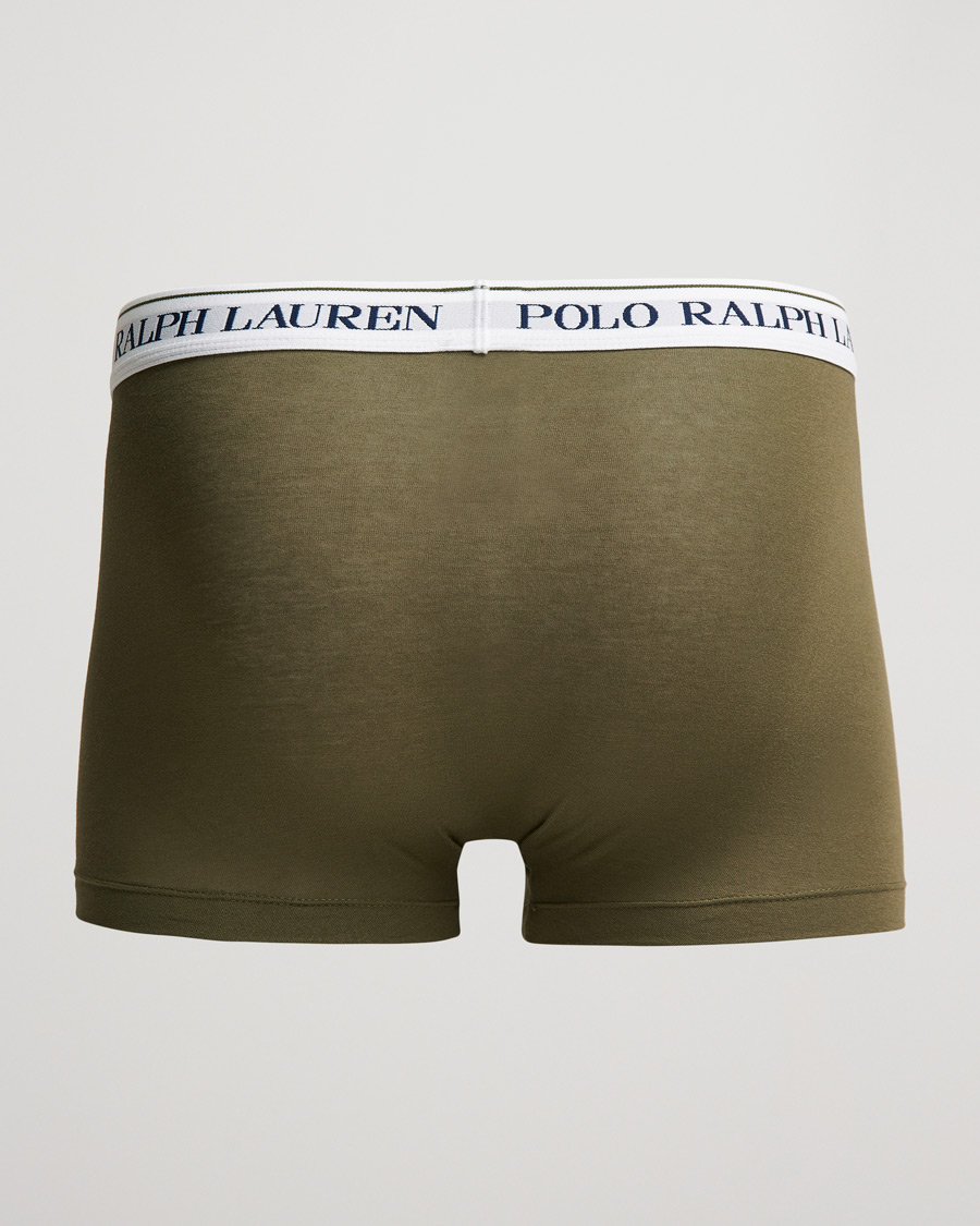 Herre | Undertøy | Polo Ralph Lauren | 3-Pack Trunk Olive/Green/Dark Green