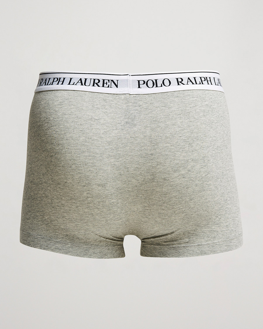 Herre | Undertøy | Polo Ralph Lauren | 3-Pack Trunk Andover Heather/Black/White