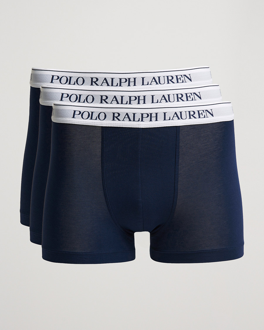 Herre | Undertøy | Polo Ralph Lauren | 3-Pack Trunk Navy